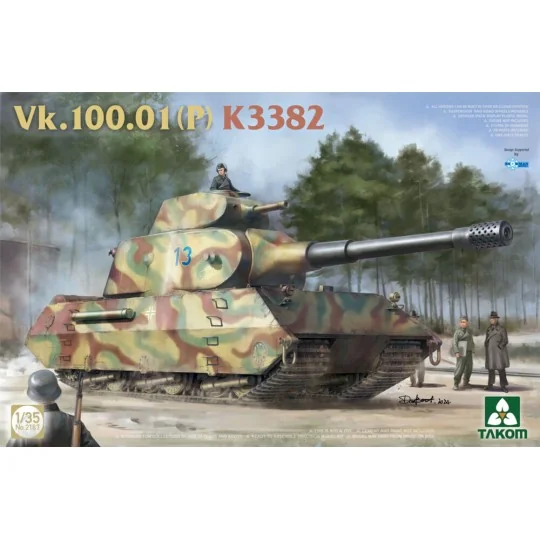 Vk.100.01(p) k3382, 1/35 - Takom TAK2187