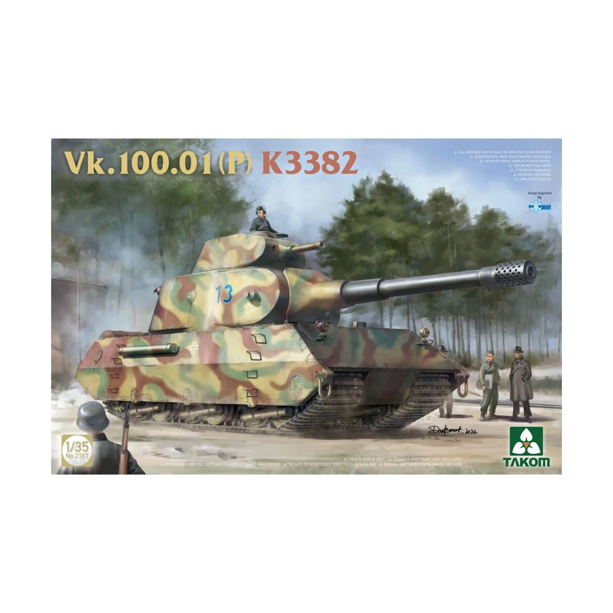 Vk.100.01(p) k3382 - Takom TAK2187