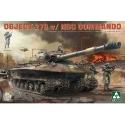 OBJECT 279 w/NBC COMMANDO, 1/35 - Takom TAK2188
