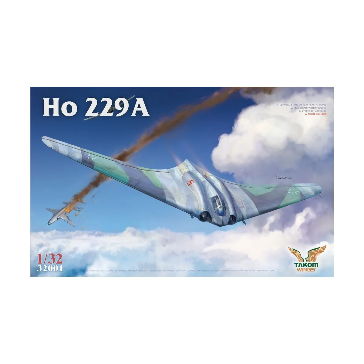 Ho 229A, 1/32 - Takom TAK32001 Ho 229A, 1/32 - Takom TAK32001