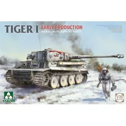 TIGER I EARLY-PRODUCTION Sd.Kfz.181 Pz.Kpfw.VI Ausf.E, 1/35 - Takom...