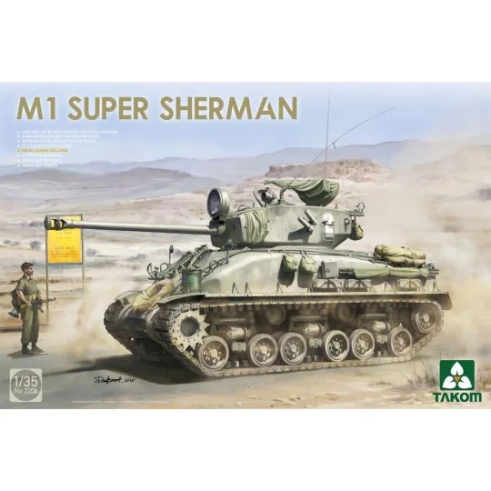 M1 Super Sherman, 1/35 - Takom TAK2206