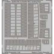 Spitfire Mk.Vc/Seafire Mk.II landingflap, 1/48 - MPM 100-K48001 Spitfire Mk.Vc/Seafire Mk.II landingflap, 1/48 - MPM 100-K48001