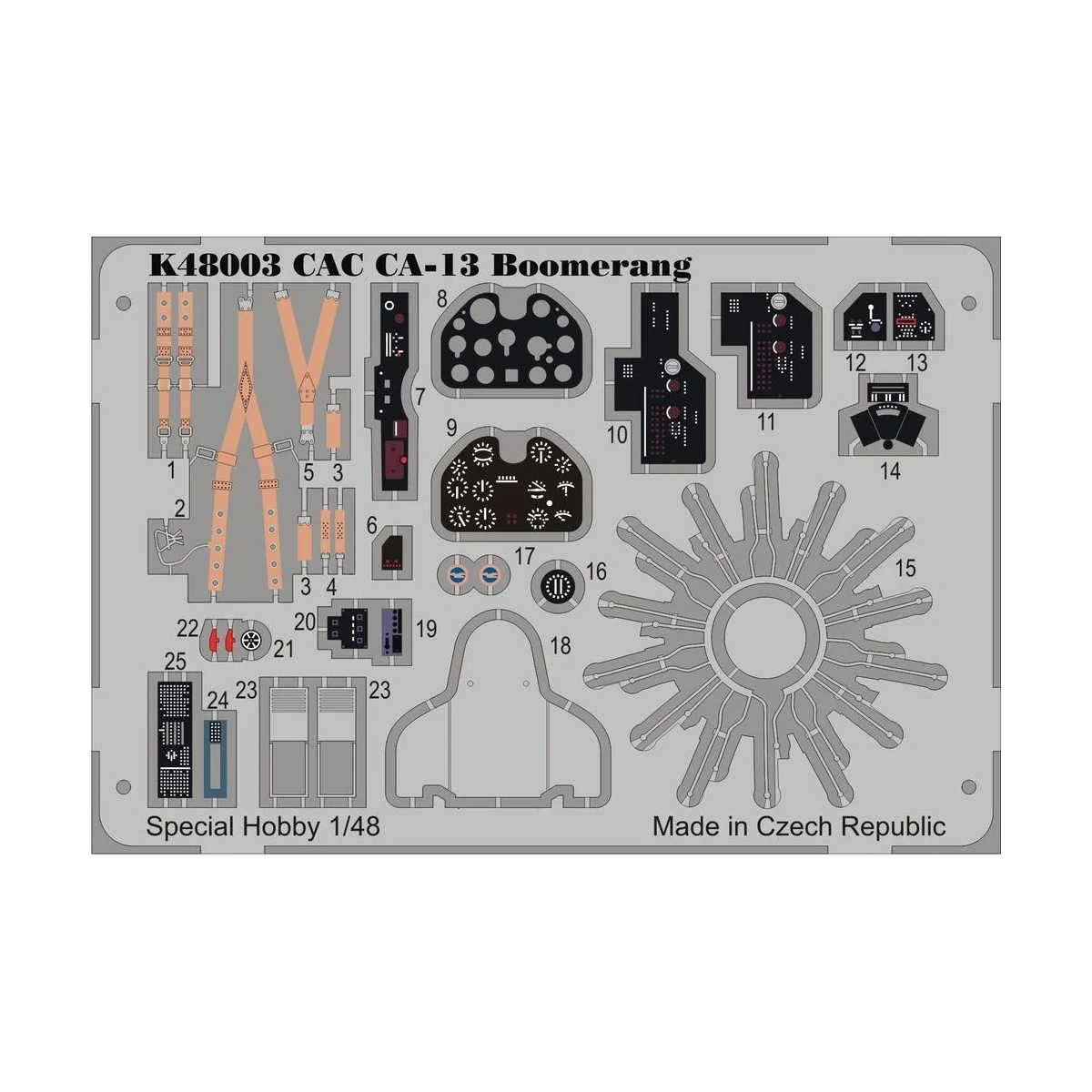 CAC CA-13 Boomerang, 1/48 - MPM 100-K48003