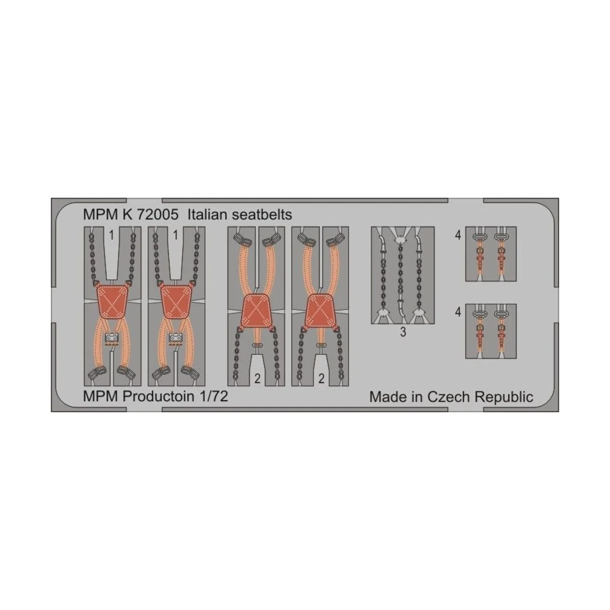 Italian seatbelts - MPM 100-K72005