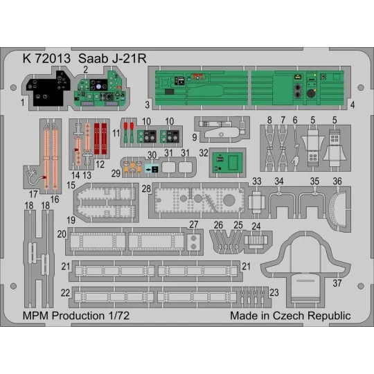 SAAB J/A-21R - MPM 100-K72013