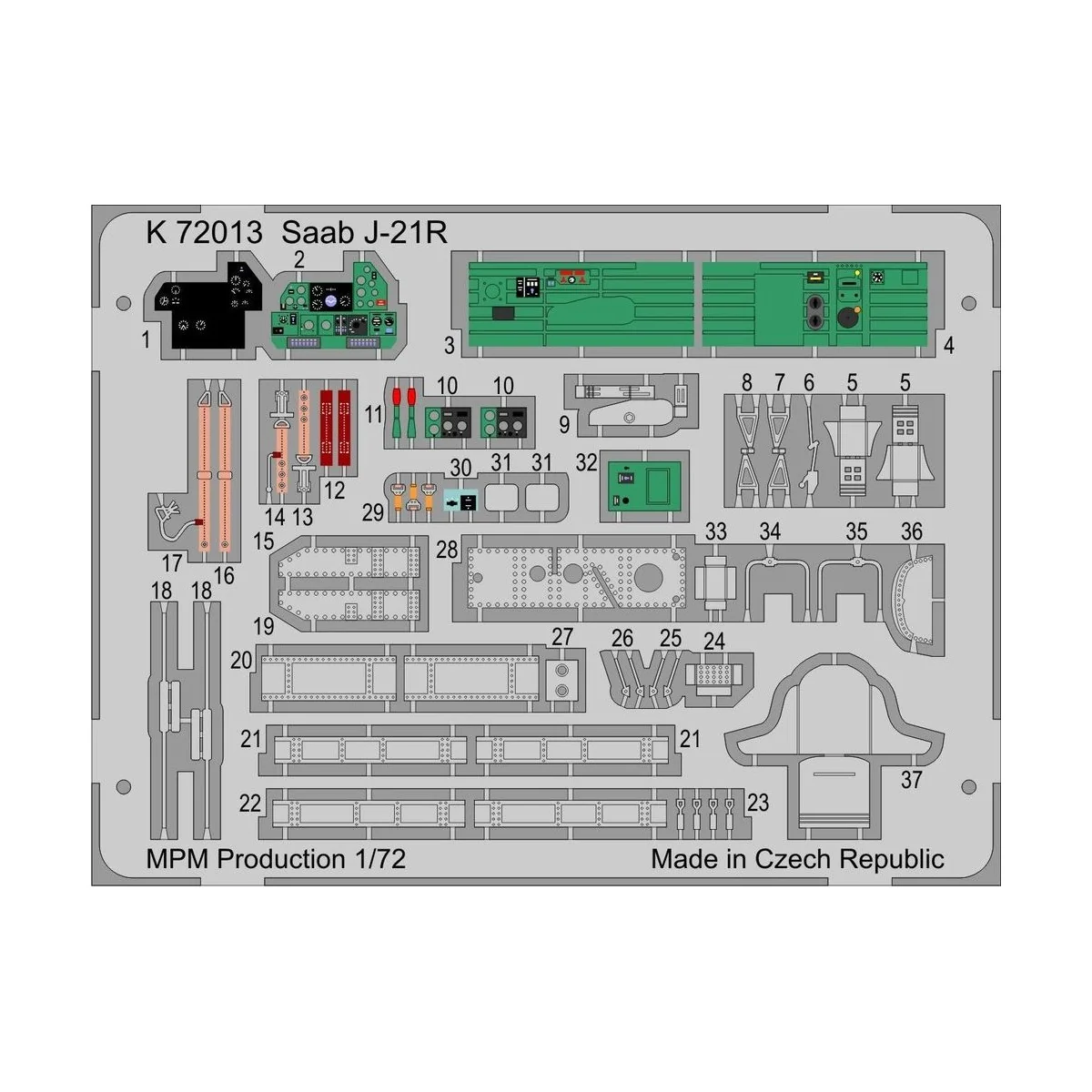 SAAB J/A-21R - MPM 100-K72013
