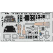Spitfire Mk.I interior S.A. 1/48 for Airfix, 1/48 - Eduard Accessor...
