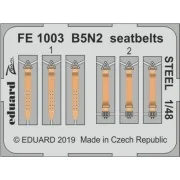 B5N2 seatbelts STEEL for Hasegawa, 1/48 - Eduard Accessories FE1003
