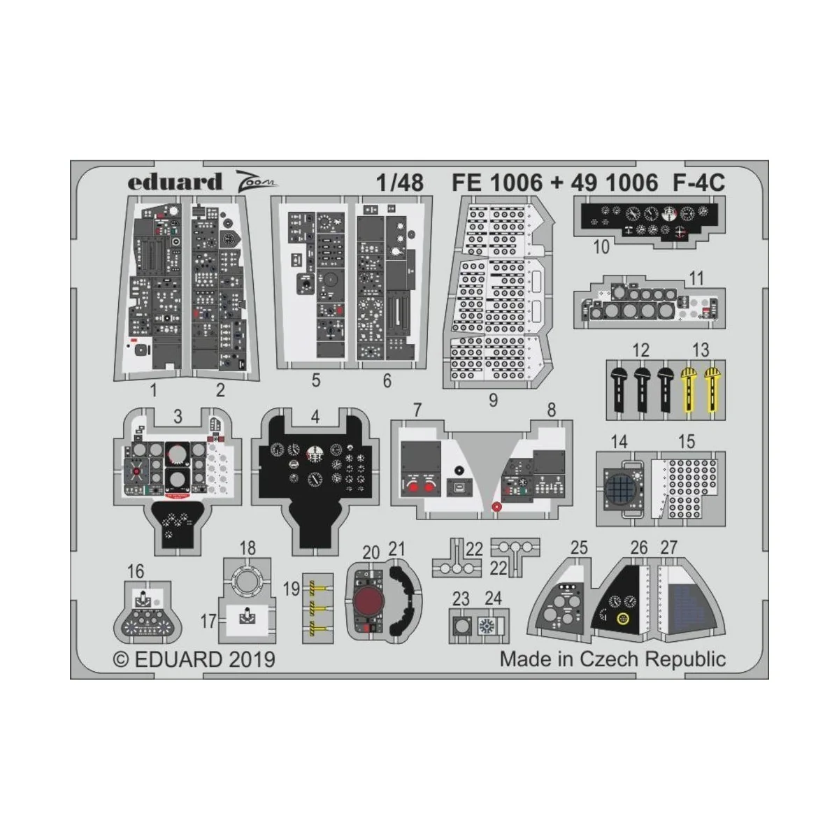 F-4C for Academy - Eduard Accessories FE1006
