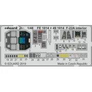 F-22A for Hasegawa, 1/48 - Eduard Accessories FE1014