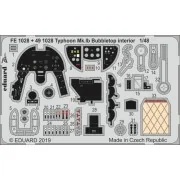 Typhoon Mk.Ib Bubbletop for Hasegawa/Italeri, 1/48 - Eduard Accesso...