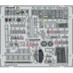 F-104G early for Kinetic, 1/48 - Eduard Accessories FE1037