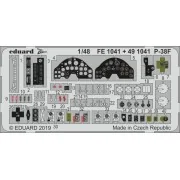 P-38F for Tamiya - Eduard Accessories FE1041