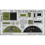 G4M Betty interior for Tamiya, 1/48 - Eduard Accessories FE1044