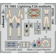 Lightning F.2A seatbelts STEEL for Airfix, 1/48 - Eduard Accessorie...