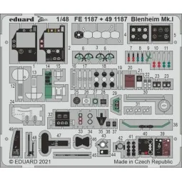 Blenheim Mk.I 1/48 for AIRFIX - Eduard Accessories FE1187