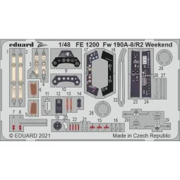 Fw 190A-8/R2 Weekend 1/48 for EDUARD, 1/48 - Eduard Accessories FE1200