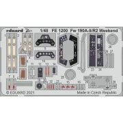Fw 190A-8/R2 Weekend 1/48 for EDUARD - Eduard Accessories FE1200