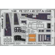 Ar 234B 1/48 HASEGAWA/HOBBY 2000, 1/48 - Eduard Accessories FE1217
