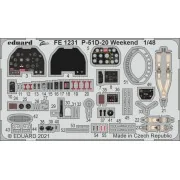 P-51D-20 Weekend for EDUARD, 1/48 - Eduard Accessories FE1231