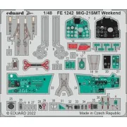 MiG-21SMT Weekend for EDUARD, 1/48 - Eduard Accessories FE1242