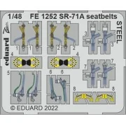SR-71A seatbelts STEEL for REVELL, 1/48 - Eduard Accessories FE1252