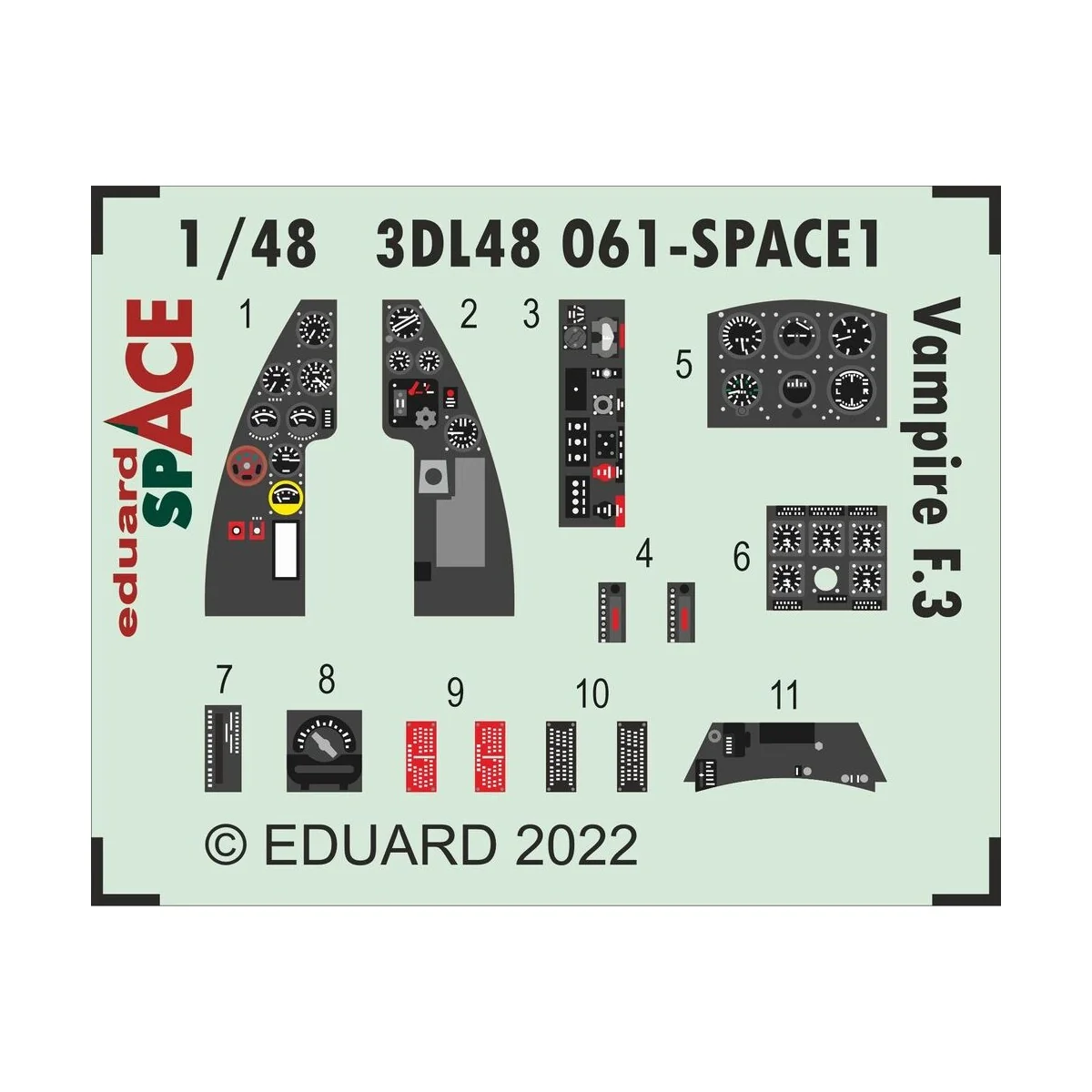 Z-526 seatbelts STEEL for EDUARD, 1/48 - Eduard Accessories FE1256
