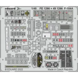 F-104A, 1/48 - Eduard Accessories FE1266