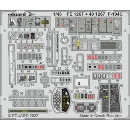 F-104C, 1/48 - Eduard Accessories FE1267