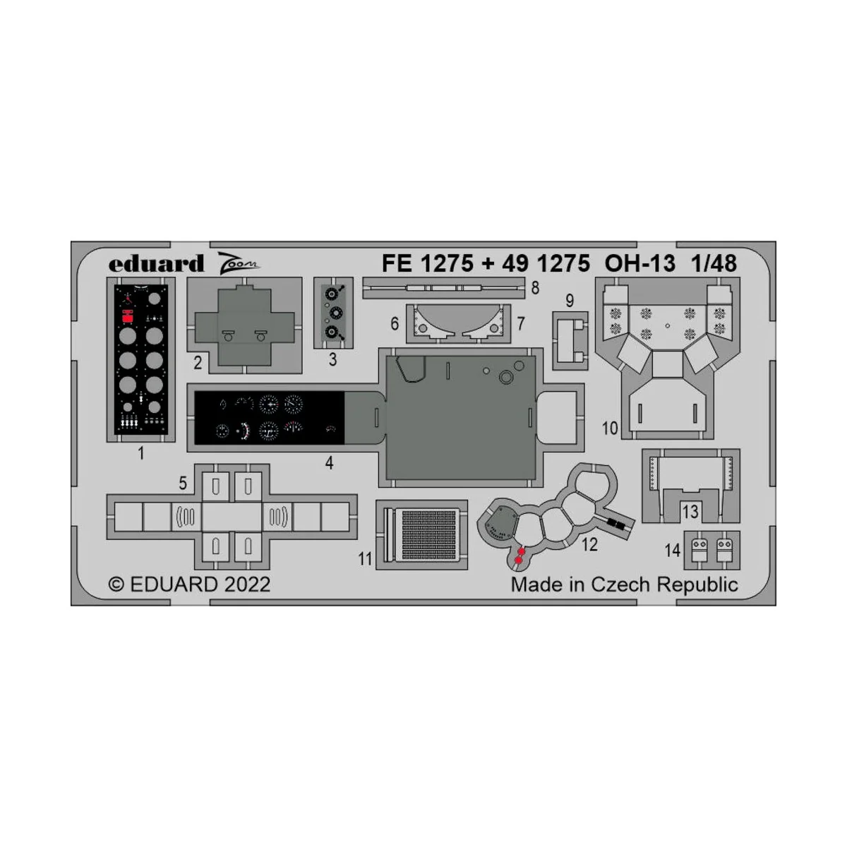 OH-13 1/48 - Eduard Accessories FE1275