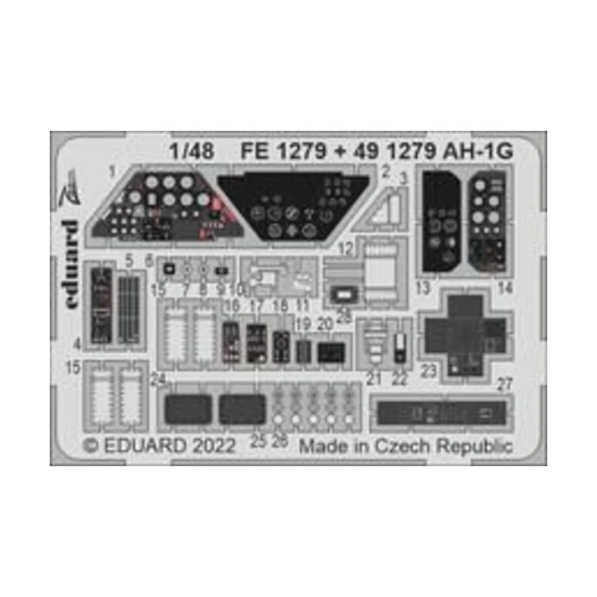 AH-1G, 1/48 - Eduard Accessories FE1279