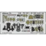 D3A1 Val 1/48 - Eduard Accessories FE1281