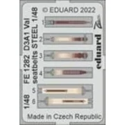 D3A1 Val seatbelts STEEL 1/48 - Eduard Accessories FE1282