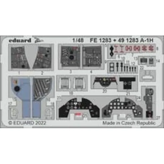 A-1H, 1/48 - Eduard Accessories FE1283