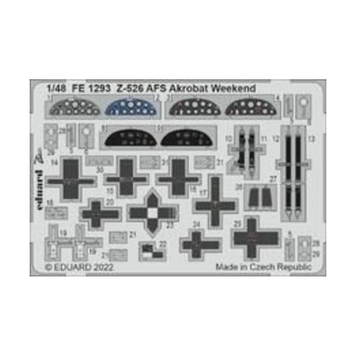 Z-526 AFS Akrobat Weekend, 1/48 - Eduard Accessories FE1293