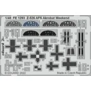 Z-526 AFS Akrobat Weekend - Eduard Accessories FE1293
