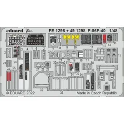 F-86F-40, 1/48 - Eduard Accessories FE1298
