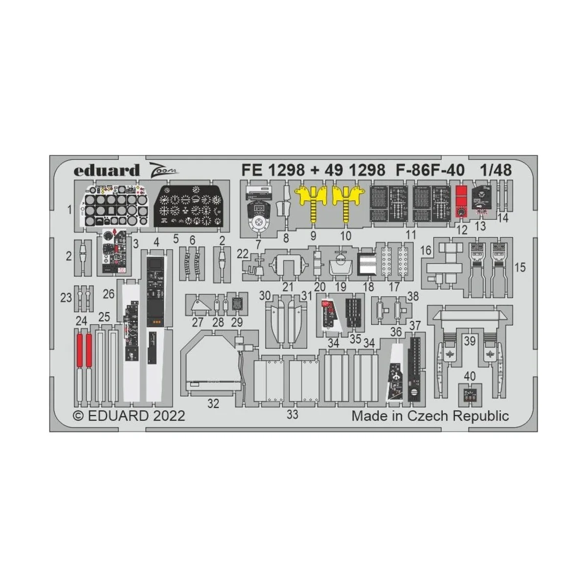 F-86F-40 - Eduard Accessories FE1298