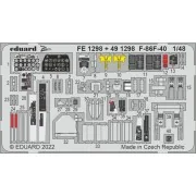F-86F-40, 1/48 - Eduard Accessories FE1298