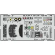 Yak-9D, 1/48 - Eduard Accessories FE1300