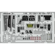 F3F-2 for ACADEMY, 1/48 - Eduard Accessories FE1304