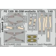 Mi-35M seatbelts STEEL for ZVEZDA - Eduard Accessories FE1309
