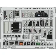 Buccaneer S.2C/D for AIRFIX - Eduard Accessories FE1316