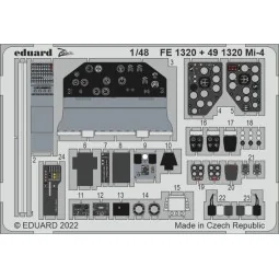 Mi-4 for TRUMPETER, 1/48 - Eduard Accessories FE1320