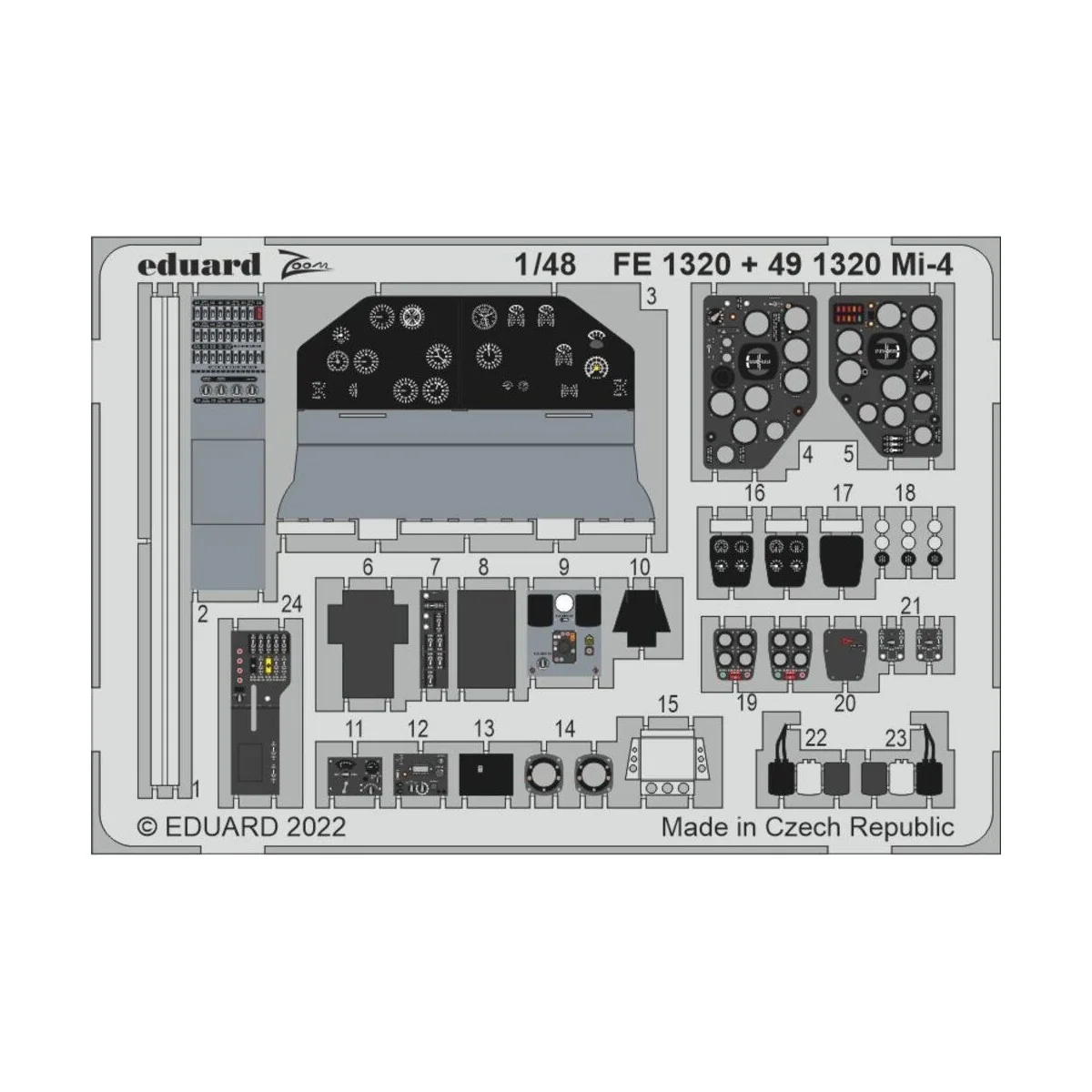 Mi-4 for TRUMPETER - Eduard Accessories FE1320