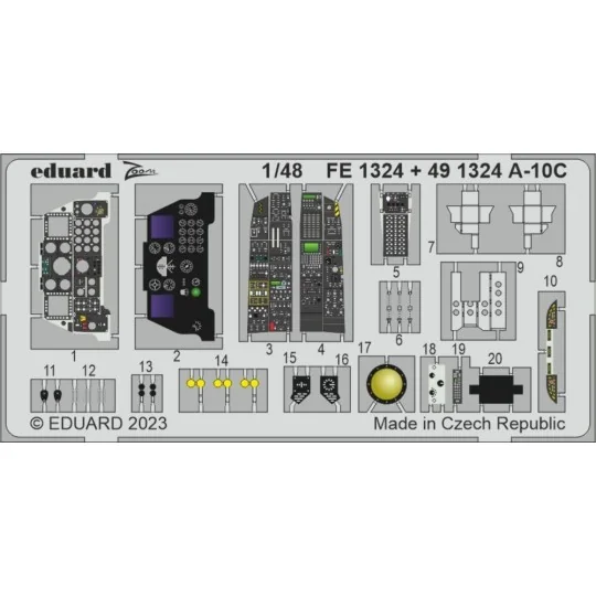 A-10C for HOBBY BOSS - Eduard Accessories FE1324