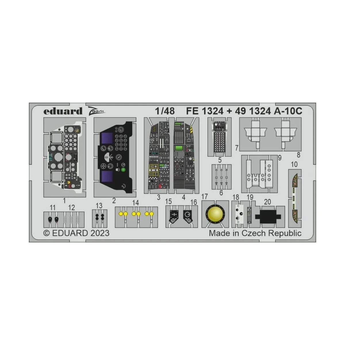 A-10C for HOBBY BOSS - Eduard Accessories FE1324