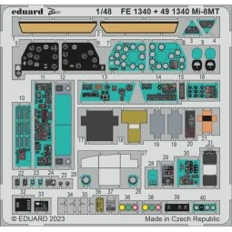 Mi-8MT 1/48 ZVEZDA - Eduard Accessories FE1340