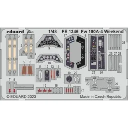 Fw 190A-4 Weekend 1/48 EDUARD - Eduard Accessories FE1346
